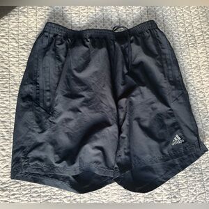 Adidas Dark Navy Athletic Shorts Size Large EUC